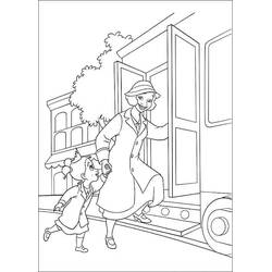 Dessin à colorier: Princesse Tiana (Personnages de dessins animés) #181990 - Coloriages à Imprimer Gratuits