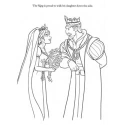 Dessin à colorier: Raiponce (Personnages de dessins animés) #170073 - Coloriages à Imprimer Gratuits