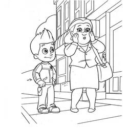Dessin à colorier: Ryder Pat Patrouille (Personnages de dessins animés) #181773 - Coloriages à Imprimer Gratuits