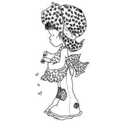 Dessin à colorier: Sarah Kay (Personnages de dessins animés) #43737 - Coloriages à Imprimer Gratuits