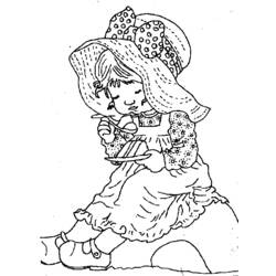 Dessin à colorier: Sarah Kay (Personnages de dessins animés) #43739 - Coloriages à Imprimer Gratuits