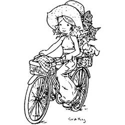 Dessin à colorier: Sarah Kay (Personnages de dessins animés) #43792 - Coloriages à Imprimer Gratuits