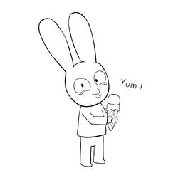 Dessins à colorier: Simon Lapin - Coloriages à Imprimer Gratuits