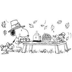 Coloriage Snoopy (Personnages de dessins animés) #202879 à imprimer et colorier