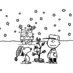 Coloriage Snoopy (Personnages de dessins animés) #202888 à imprimer et colorier