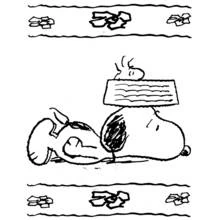 Coloriage Snoopy (Personnages de dessins animés) #27130 à imprimer et colorier
