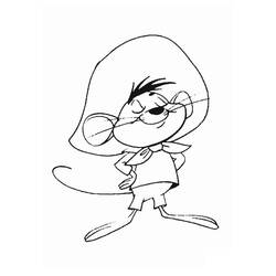 Dessin à colorier: Speedy Gonzales (Personnages de dessins animés) #205204 - Coloriages à Imprimer Gratuits