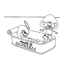 Dessin à colorier: Speedy Gonzales (Personnages de dessins animés) #205216 - Coloriages à Imprimer Gratuits