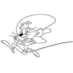 Dessin à colorier: Speedy Gonzales (Personnages de dessins animés) #205218 - Coloriages à Imprimer Gratuits