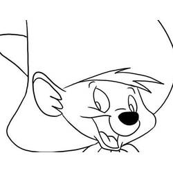 Dessin à colorier: Speedy Gonzales (Personnages de dessins animés) #30725 - Coloriages à Imprimer Gratuits