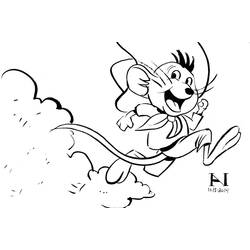 Dessin à colorier: Speedy Gonzales (Personnages de dessins animés) #30730 - Coloriages à Imprimer Gratuits