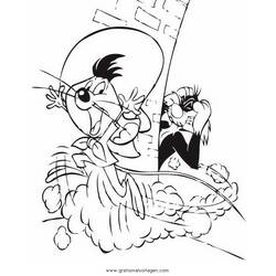 Dessin à colorier: Speedy Gonzales (Personnages de dessins animés) #30742 - Coloriages à Imprimer Gratuits