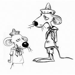 Dessin à colorier: Speedy Gonzales (Personnages de dessins animés) #30768 - Coloriages à Imprimer Gratuits