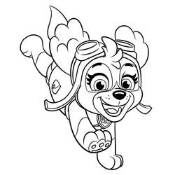 Dessins à colorier: Stella Pat Patrouille - Coloriages à Imprimer Gratuits