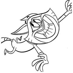 Dessin à colorier: Taffy (Personnages de dessins animés) #213055 - Coloriages à Imprimer Gratuits