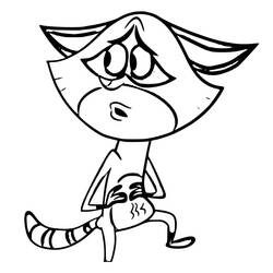 Dessin à colorier: Taffy (Personnages de dessins animés) #213056 - Coloriages à Imprimer Gratuits