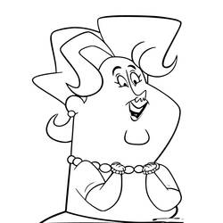 Dessin à colorier: Taffy (Personnages de dessins animés) #213059 - Coloriages à Imprimer Gratuits