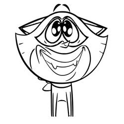 Dessin à colorier: Taffy (Personnages de dessins animés) #213060 - Coloriages à Imprimer Gratuits