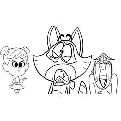 Dessin à colorier: Taffy (Personnages de dessins animés) #213061 - Coloriages à Imprimer Gratuits