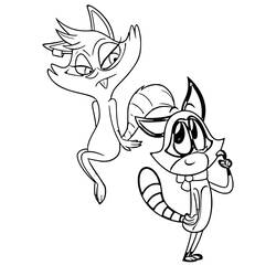 Dessin à colorier: Taffy (Personnages de dessins animés) #213064 - Coloriages à Imprimer Gratuits