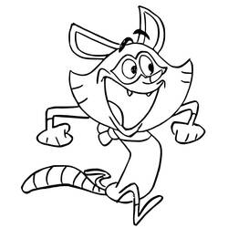 Dessin à colorier: Taffy (Personnages de dessins animés) #213065 - Coloriages à Imprimer Gratuits