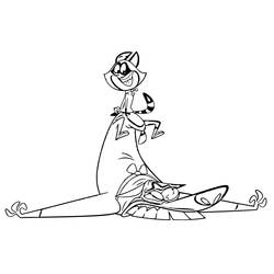 Dessin à colorier: Taffy (Personnages de dessins animés) #213066 - Coloriages à Imprimer Gratuits