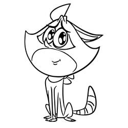 Dessin à colorier: Taffy (Personnages de dessins animés) #213067 - Coloriages à Imprimer Gratuits