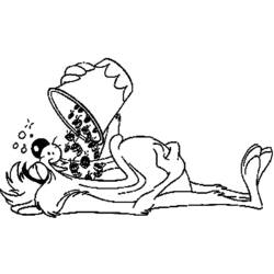 Dessin à colorier: Taz (Personnages de dessins animés) #30952 - Coloriages à Imprimer Gratuits