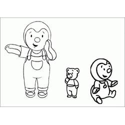 Dessin à colorier: Tchoupi (Personnages de dessins animés) #180317 - Coloriages à Imprimer Gratuits