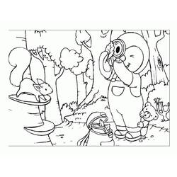 Dessin à colorier: Tchoupi (Personnages de dessins animés) #180334 - Coloriages à Imprimer Gratuits
