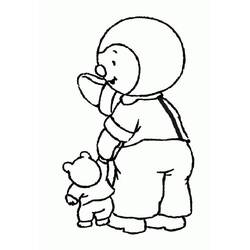 Dessin à colorier: Tchoupi (Personnages de dessins animés) #180339 - Coloriages à Imprimer Gratuits