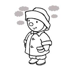 Dessin à colorier: Tchoupi (Personnages de dessins animés) #180348 - Coloriages à Imprimer Gratuits