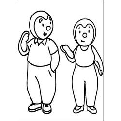 Dessin à colorier: Tchoupi (Personnages de dessins animés) #180350 - Coloriages à Imprimer Gratuits