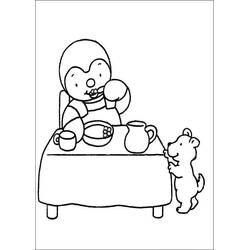 Dessin à colorier: Tchoupi (Personnages de dessins animés) #180353 - Coloriages à Imprimer Gratuits