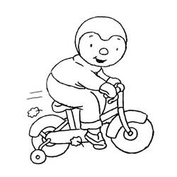 Dessin à colorier: Tchoupi (Personnages de dessins animés) #180355 - Coloriages à Imprimer Gratuits