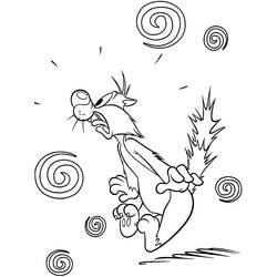 Coloriage Titi et Grosminet (Personnages de dessins animés) #190947 à imprimer et colorier