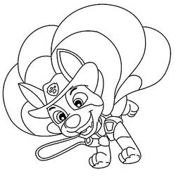 Dessins à colorier: Tracker Pat Patrouille - Coloriages à Imprimer Gratuits