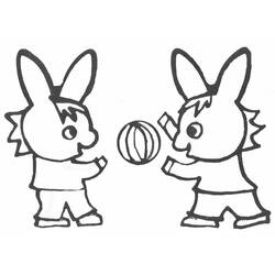 Dessin à colorier: Trotro (Personnages de dessins animés) #178715 - Coloriages à Imprimer Gratuits