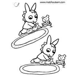 Dessin à colorier: Trotro (Personnages de dessins animés) #33930 - Coloriages à Imprimer Gratuits