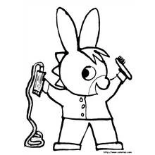 Dessin à colorier: Trotro (Personnages de dessins animés) #33931 - Coloriages à Imprimer Gratuits