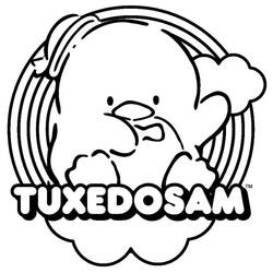 Dessin à colorier: Tuxedo Sam (Personnages de dessins animés) #220184 - Coloriages à Imprimer Gratuits