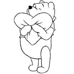 Coloriage à imprimer Winnie l'Ourson (Personnages de dessins animés) #185882 pour enfants et adultes