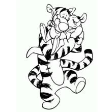 Coloriage Winnie l'Ourson (Personnages de dessins animés) #28767 à imprimer et colorier