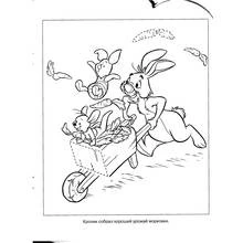 Coloriage Winnie l'Ourson (Personnages de dessins animés) #28772 à imprimer et colorier