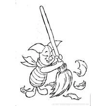 Dessin à colorier Winnie l'Ourson (Personnages de dessins animés) #28867, gratuit à imprimer