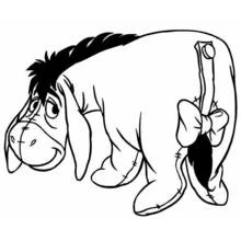 Coloriage Winnie l'Ourson (Personnages de dessins animés) #28899 à imprimer et colorier