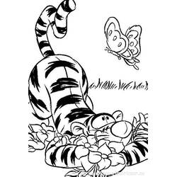 Coloriage Winnie l'Ourson (Personnages de dessins animés) #28919 à imprimer et colorier