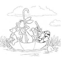 Coloriage Winnie l'Ourson (Personnages de dessins animés) #28937 à imprimer et colorier