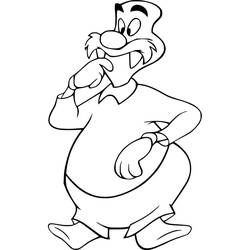 Dessin à colorier: Woody Woodpecker (Personnages de dessins animés) #208890 - Coloriages à Imprimer Gratuits