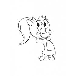 Dessin à colorier: Woody Woodpecker (Personnages de dessins animés) #28414 - Coloriages à Imprimer Gratuits